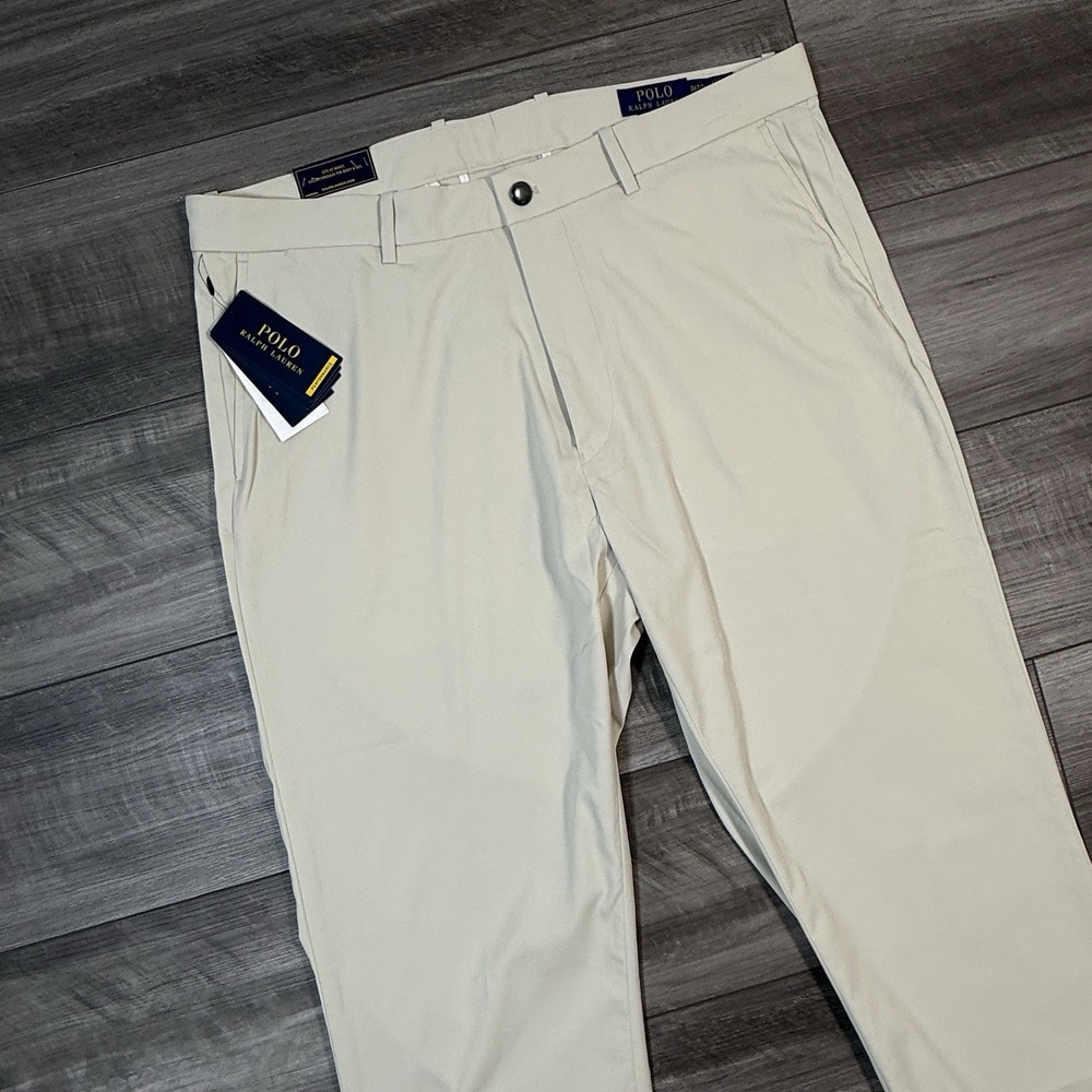 Polo Ralph Lauren Men's Performance Classic Fit Golf Pants Khaki Size 36TX36 NWT